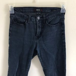 BDG High Rise Skinny Dark Blue Jeans